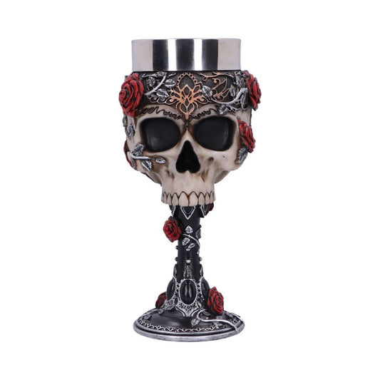 Gothic Roses Goblet 18cm