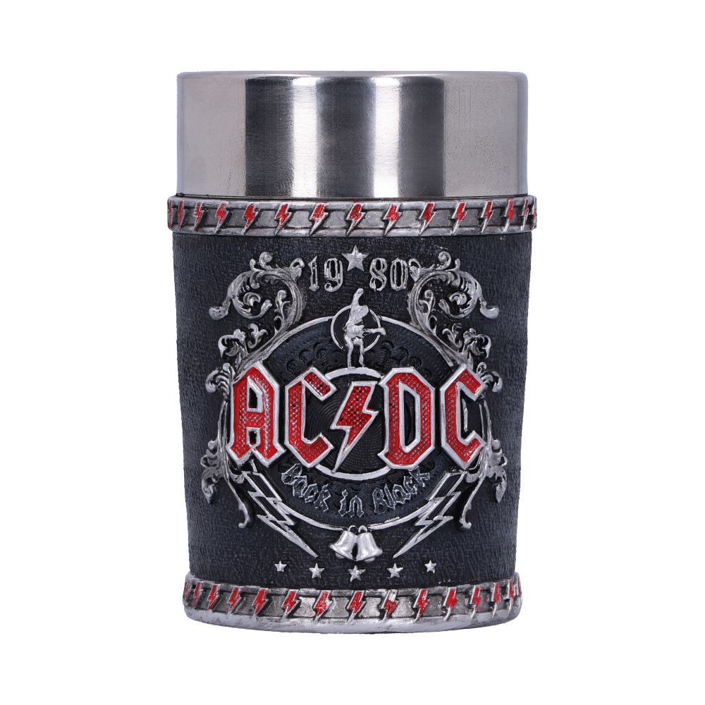 ACDC Back in Black Shot Glass 8.5cm