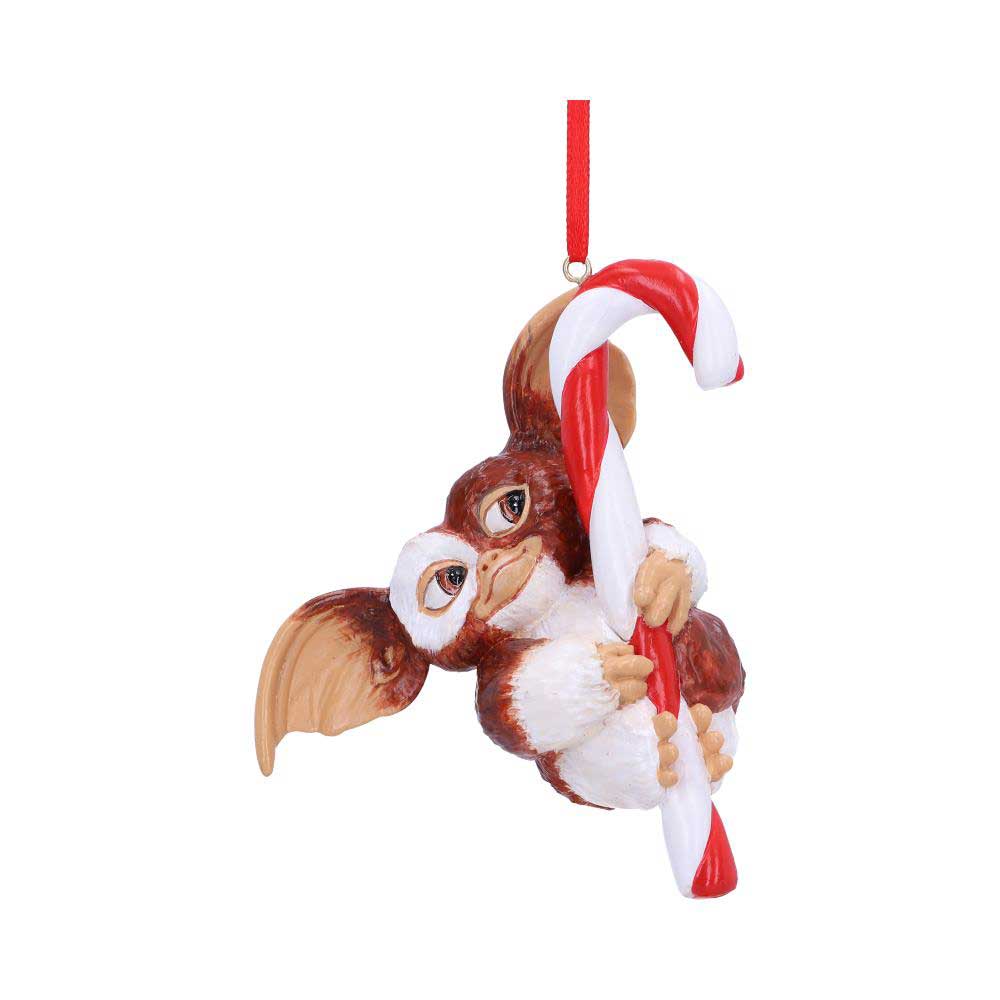 Gremlins Gizmo Candy Cane Hanging Ornament 11cm