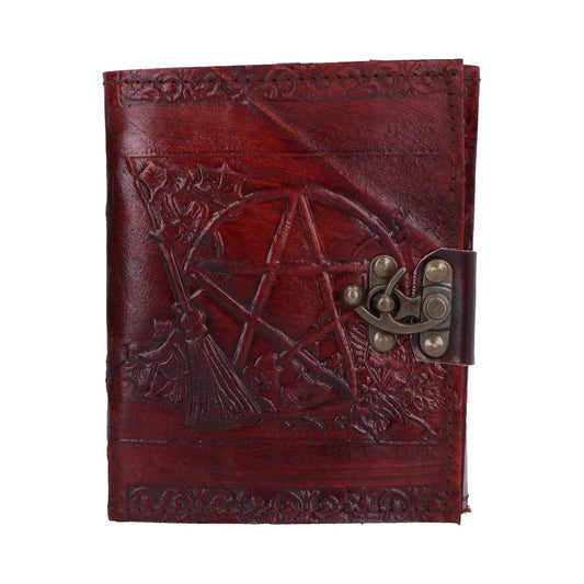 Pentagram Leather Emboss Journal+Lock(SIW)