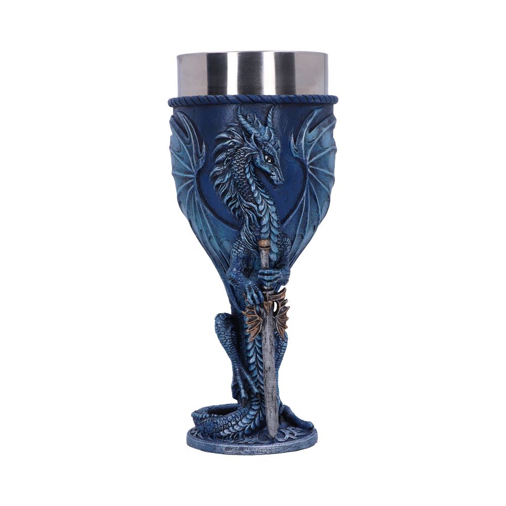 Sea Blade Goblet by Ruth Thompson 17.8cm