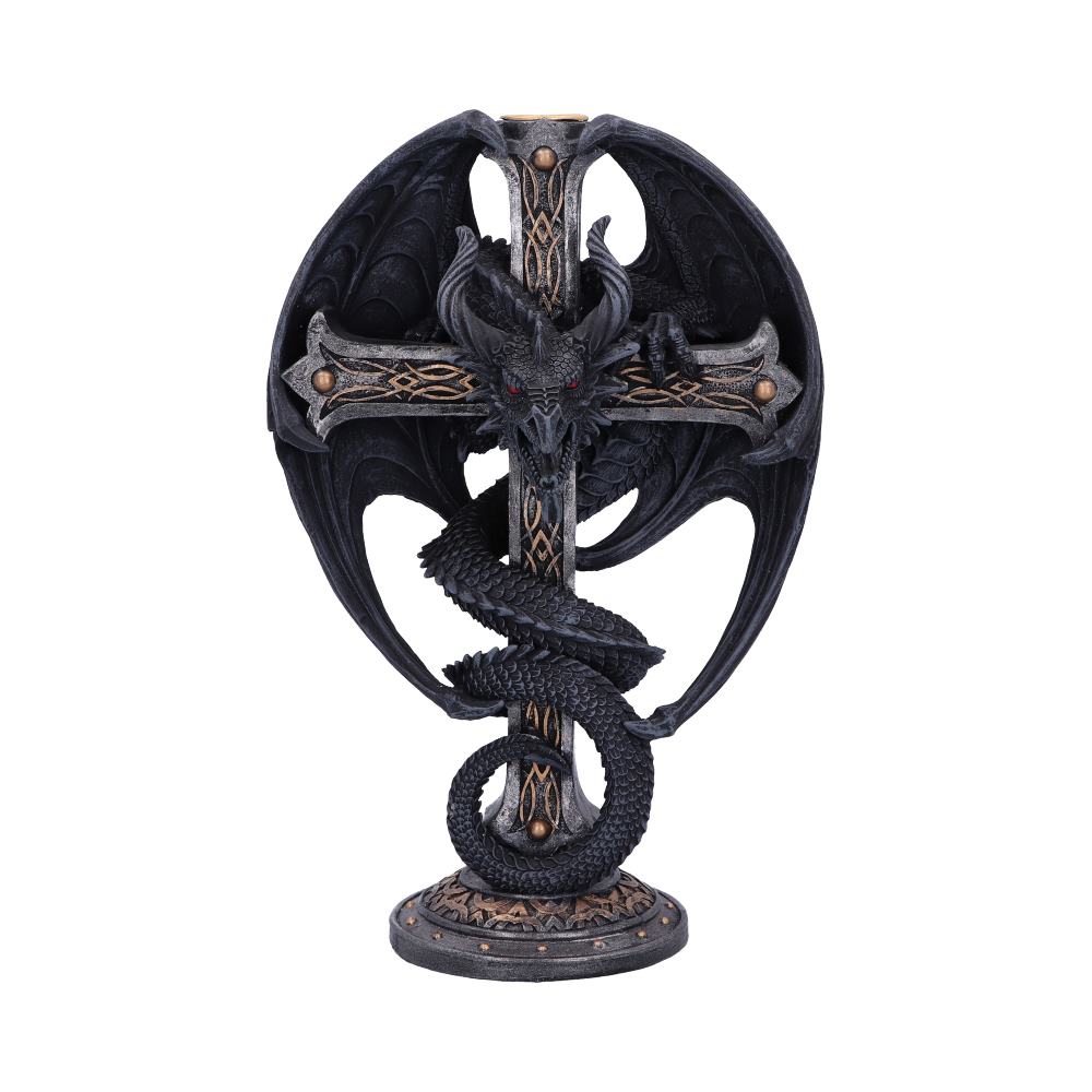 Dark Ember Candle Holder 24.5cm