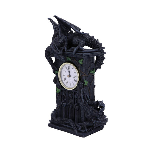 Duelling Dragons Clock (26cm)